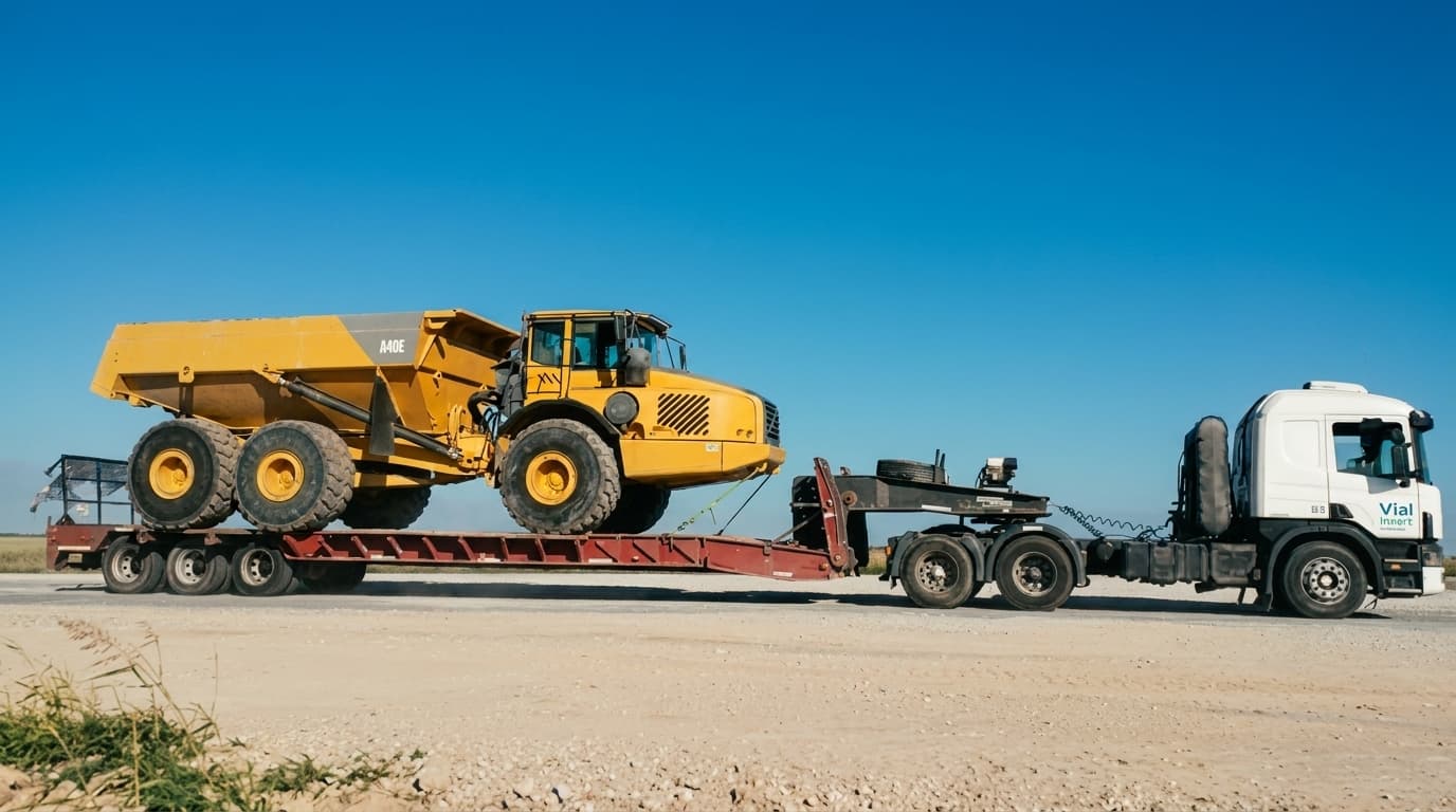 Traslado de Maquinaria Pesada